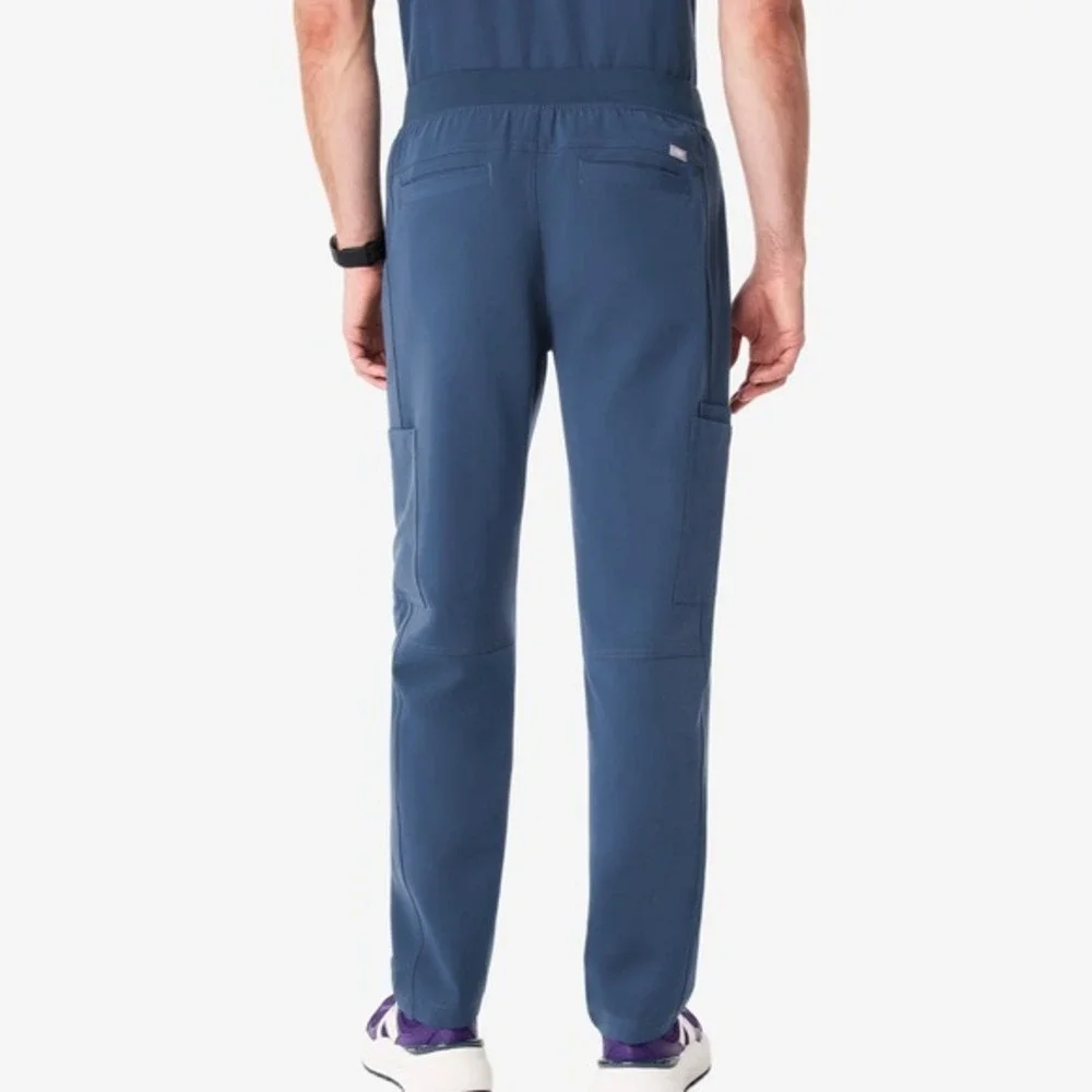FIGS Axim Cargo Scrub Pants Size M Blue‎ M Technical Collection Medical Uniform